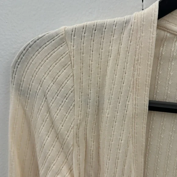 Cream cardigan. Worn once. - Picture 2 of 2